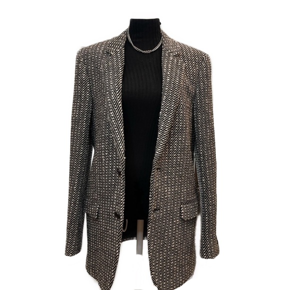 Rare!Yves Saint Laurent Tweed Blazer It 46 - Picture 4 of 7
